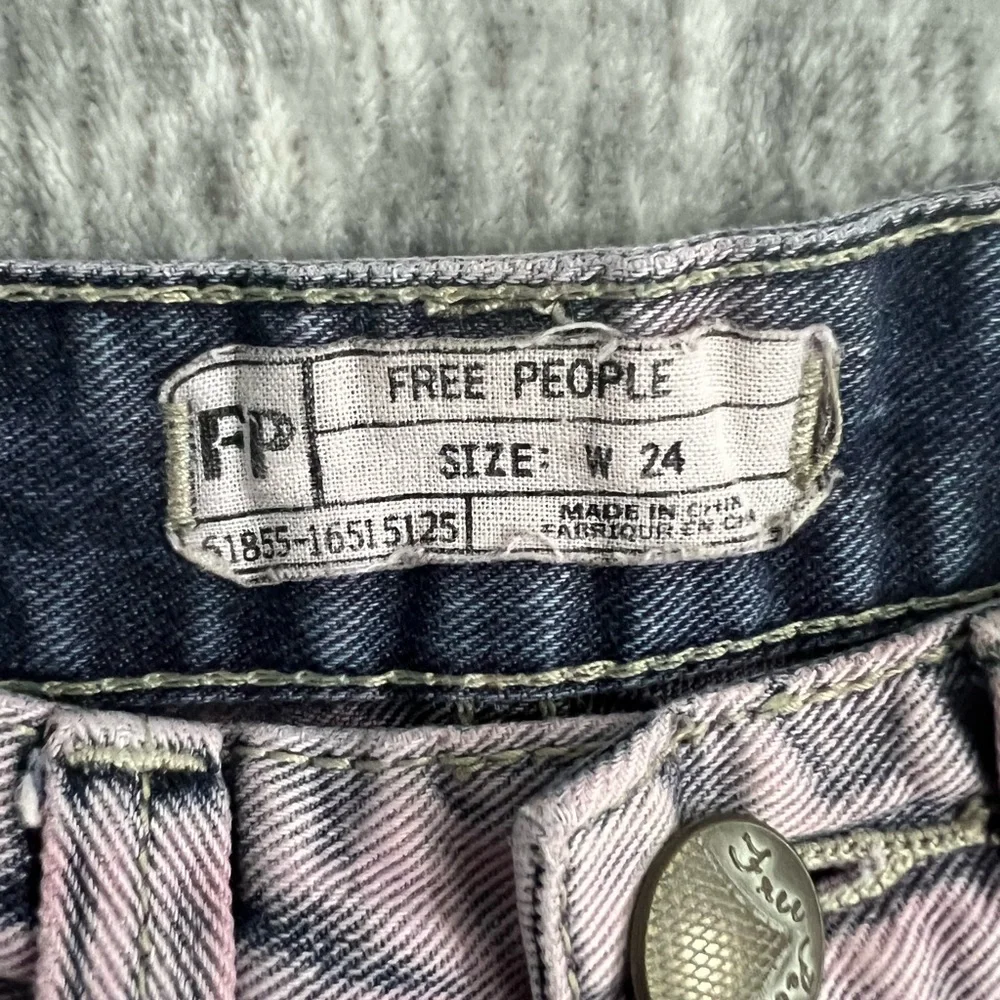 Free People denim shorts